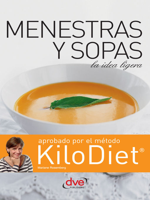 Title details for Sopas y menestras (Kilodiet) by Mariane Rosemberg - Available